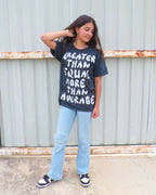 Greater Than Equal | Distressed Black