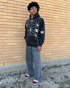 Young + Bold Hoodie | Acid Wash